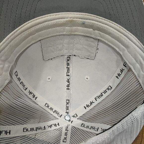 HUK Men's Mesh Trucker Snapback Anti-Glare Fishing Hat Tide Change-The Edge - Picture 6 of 6